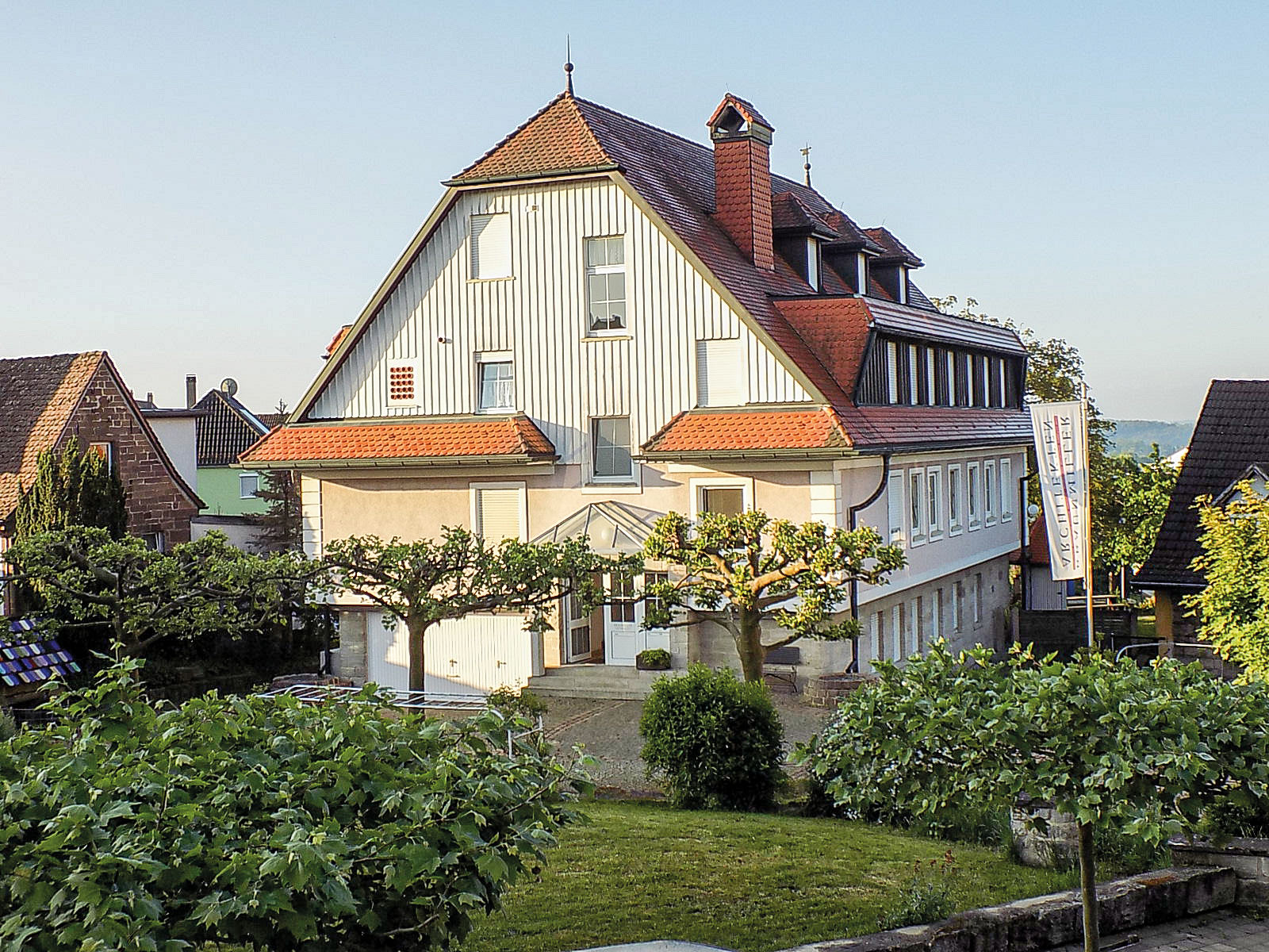 Das Bürogebäude der Braunmiller Architekten.